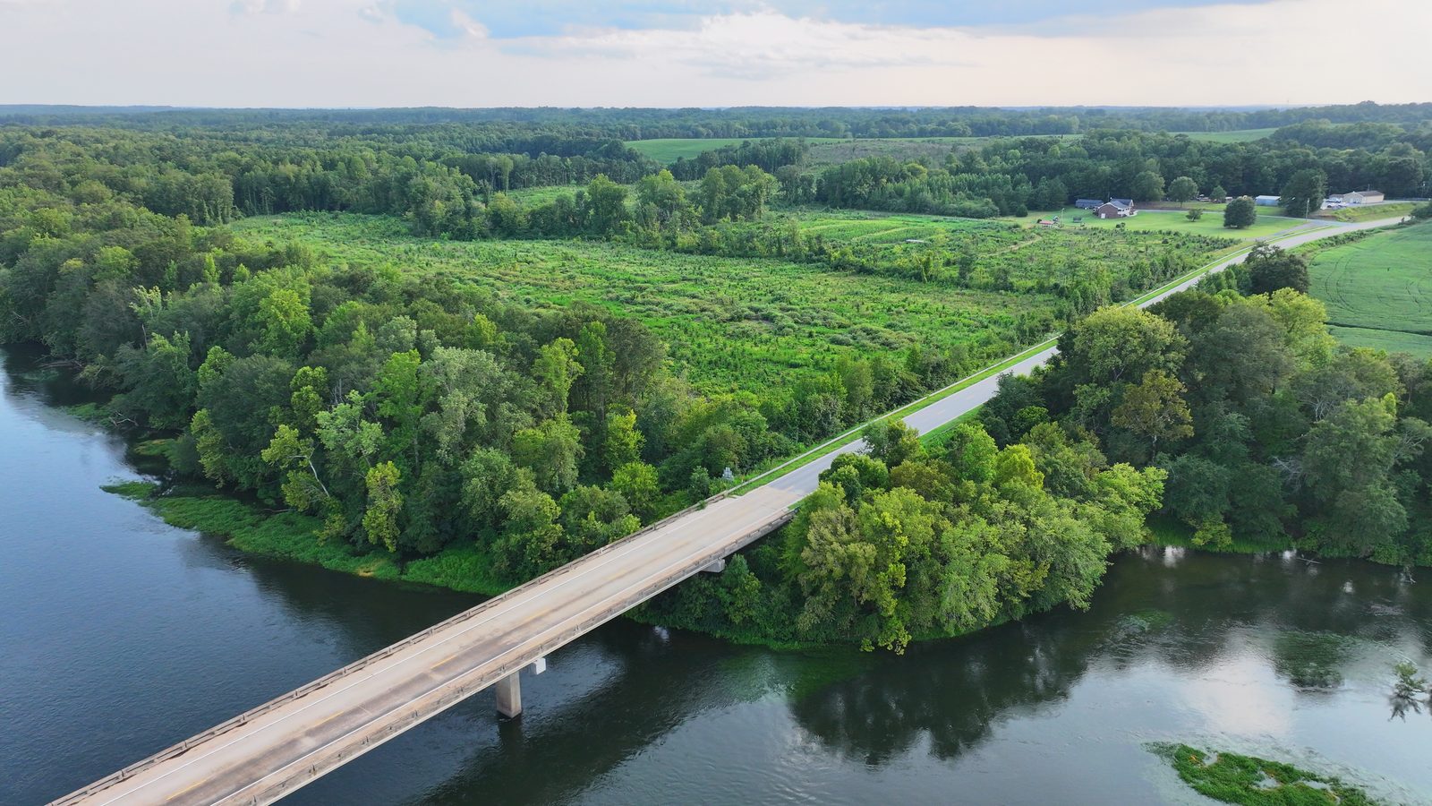 Bridge across the river